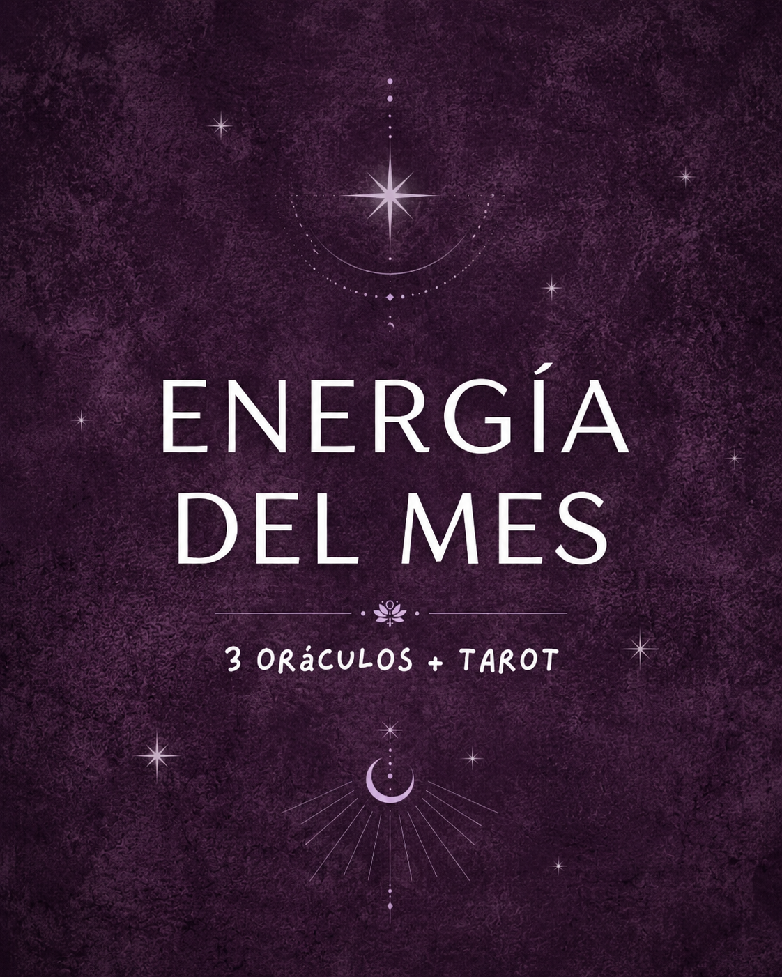 Energía del mes → Lectura de Oráculo & Tarot